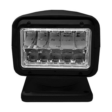 Foco LED negro ACR RCL95 con almohadilla de punto con cable y portátil inalámbrico 12/24v